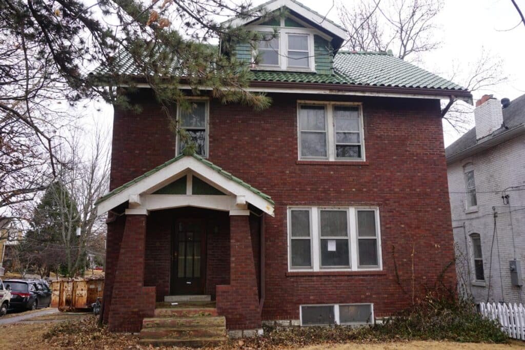 Photograph of a rehab on Bellevue Avenue in Richmond Heights, Missouri for PRP Properties