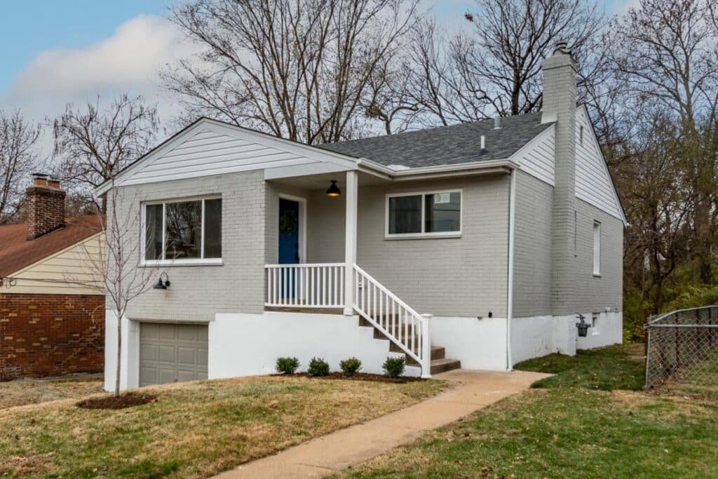 Photograph of a rehab on Yale Avenue in Richmond Heights, Missouri for PRP Properties