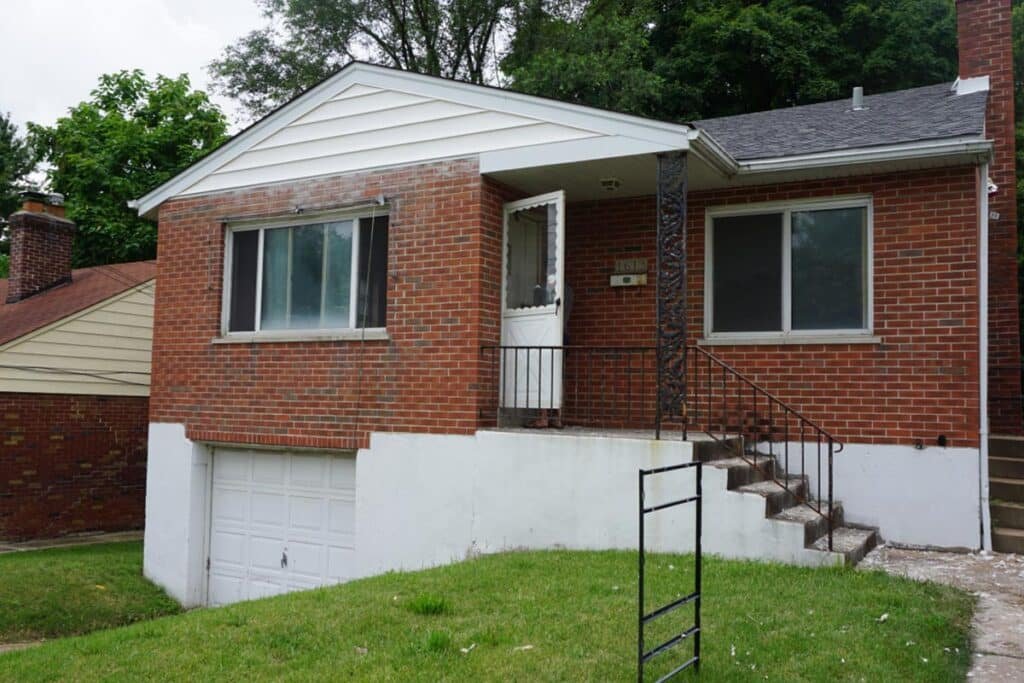 Photograph of a rehab on Yale Avenue in Richmond Heights, Missouri for PRP Properties
