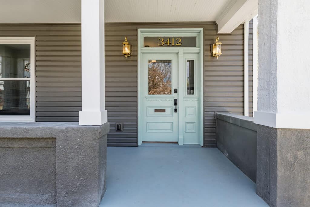 Photograph of a rehab on Oxford Boulevard in Maplewood, Missouri for PRP Properties.