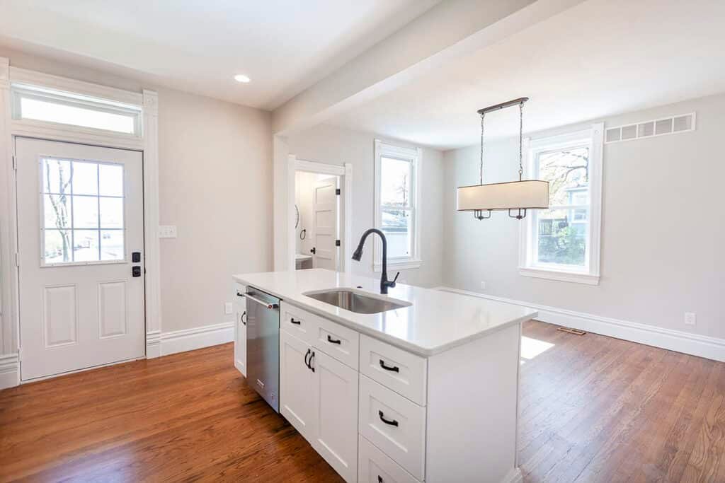 Photograph of a rehab on Commonwealth Avenue in Maplewood, Missouri for PRP Properties.