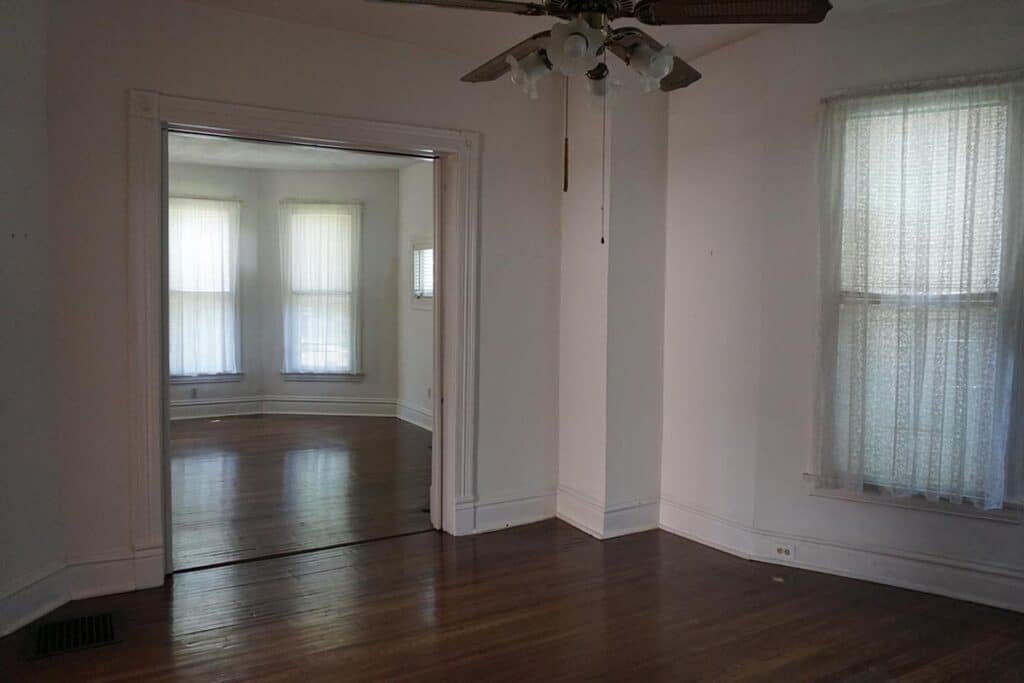 Photograph of a rehab on Oxford Boulevard Avenue in Maplewood, Missouri for PRP Properties.