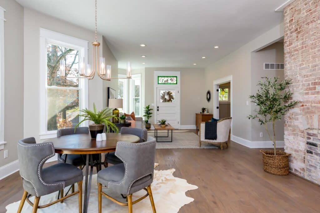 Photograph of a rehab on Maple Avenue in Maplewood, Missouri for PRP Properties.