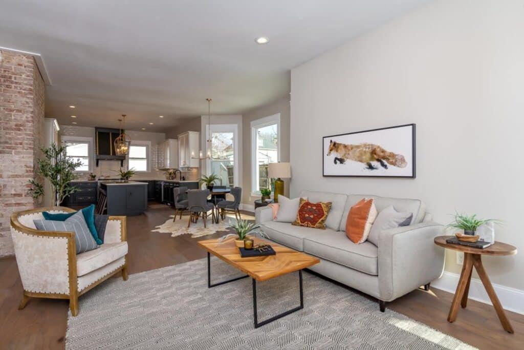 Photograph of a rehab on Maple Avenue in Maplewood, Missouri for PRP Properties.